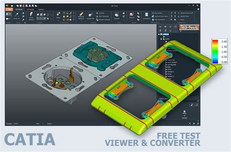 CATIA CATPart and CATProduct Viewer and Converter .